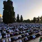 40.000 moslims vieren Eid in de Al-Aqsa-moskee, helft aantal 2023