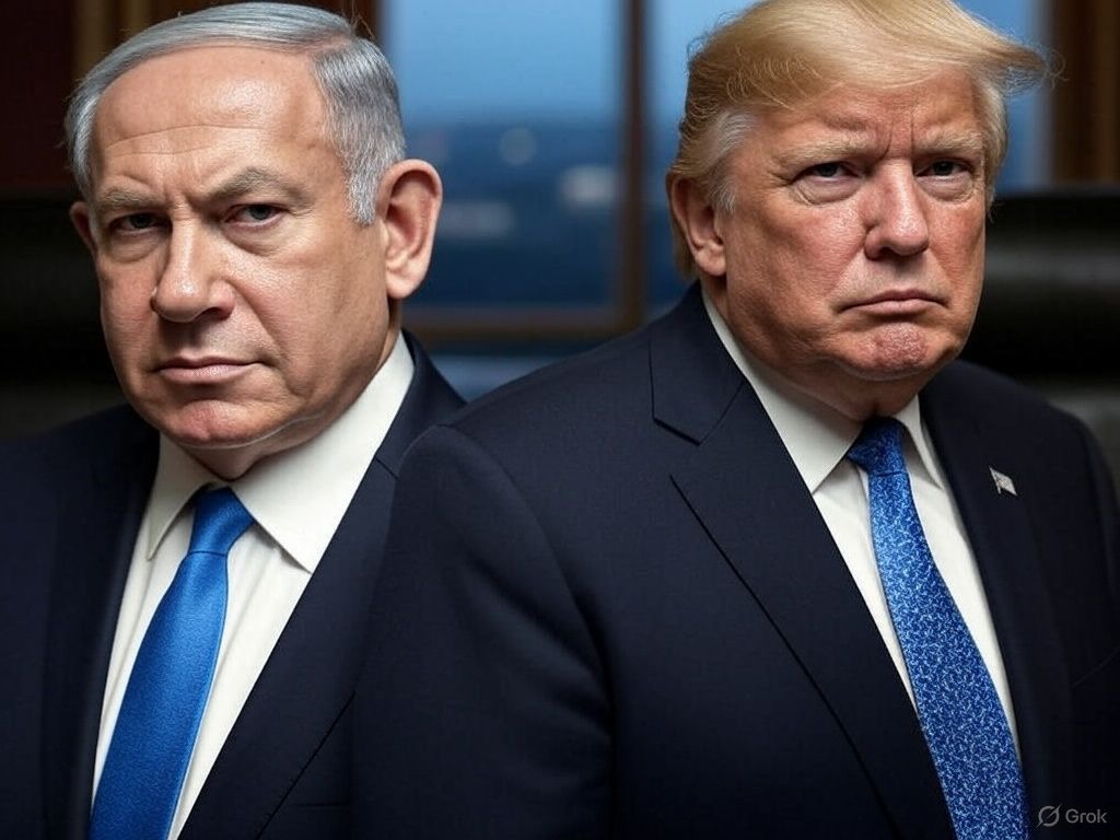 Trump teleurgesteld in Netanyahu, zet Midden-Oostenbeleid voort zonder Israël