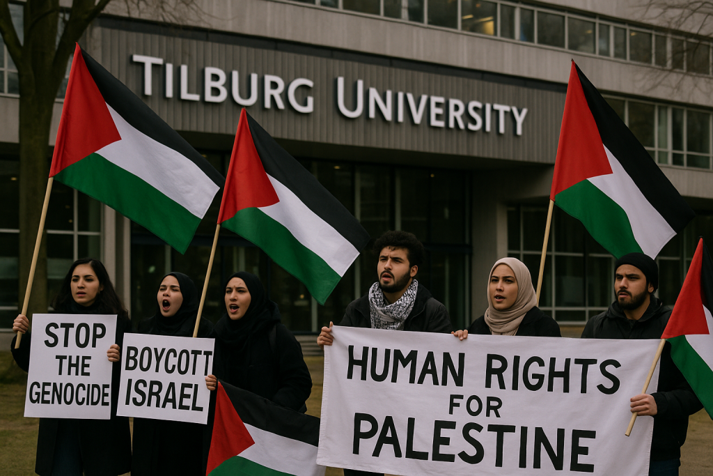 Tilburg University schort samenwerking met zionistische universiteiten op vanwege mensenrechtenschendingen