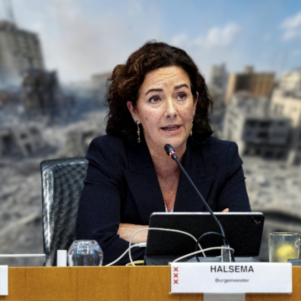 Halsema: "Stop de Verwoesting van Gaza"