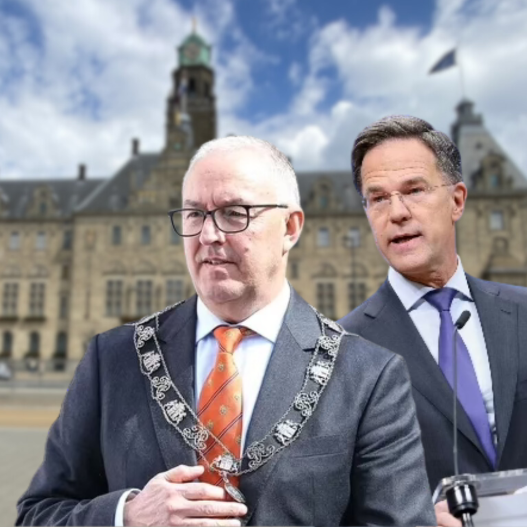 Rutte vroeg Aboutaleb om zionistische vlag te hijsen