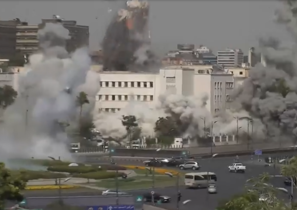 Oorlogszucht Israël: Damascus opnieuw doelwit van aanval
