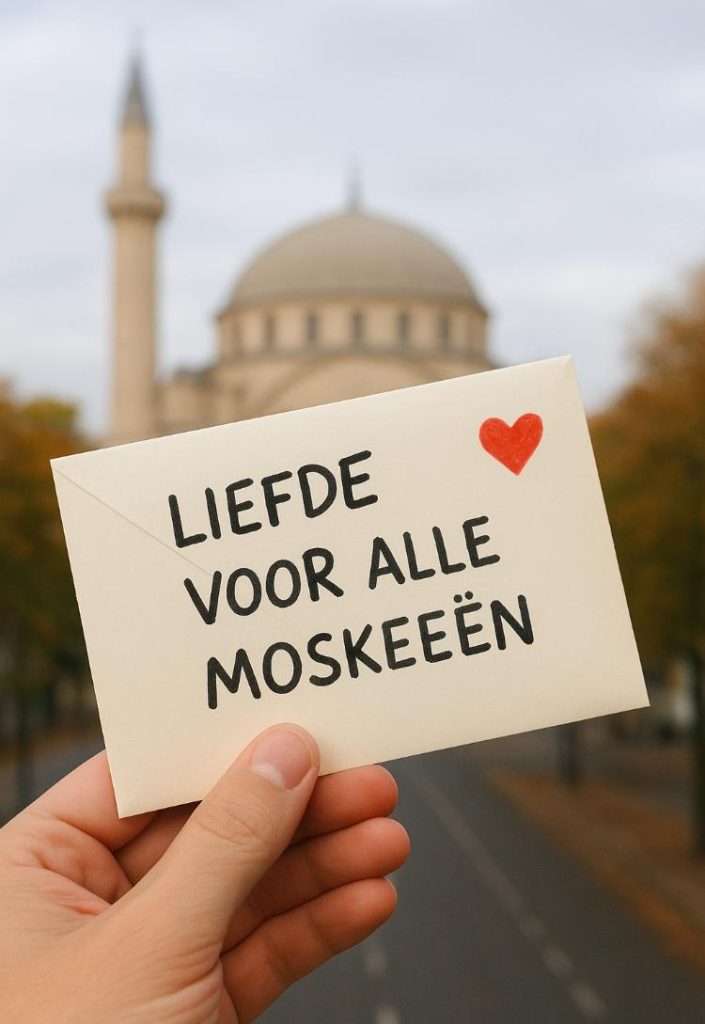 Na haatbrieven nu brieven van steun voor moskeeën