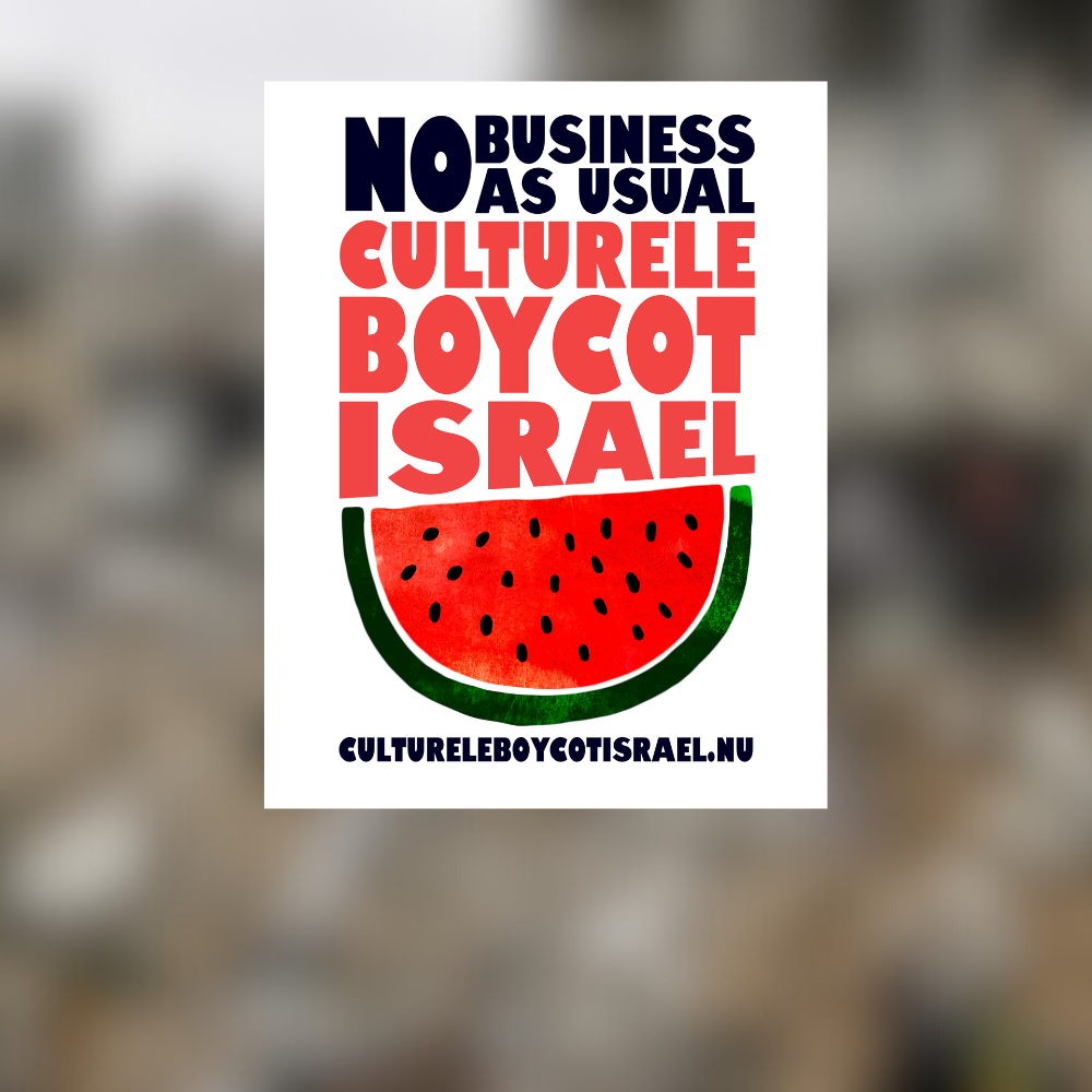 250 culturele organisaties in Nederland en België boycotten Israëlische instellingen