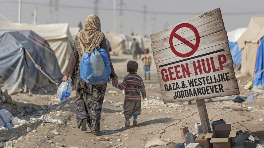 Israël verbiedt hulp aan Gaza en de Westelijke Jordaanoever