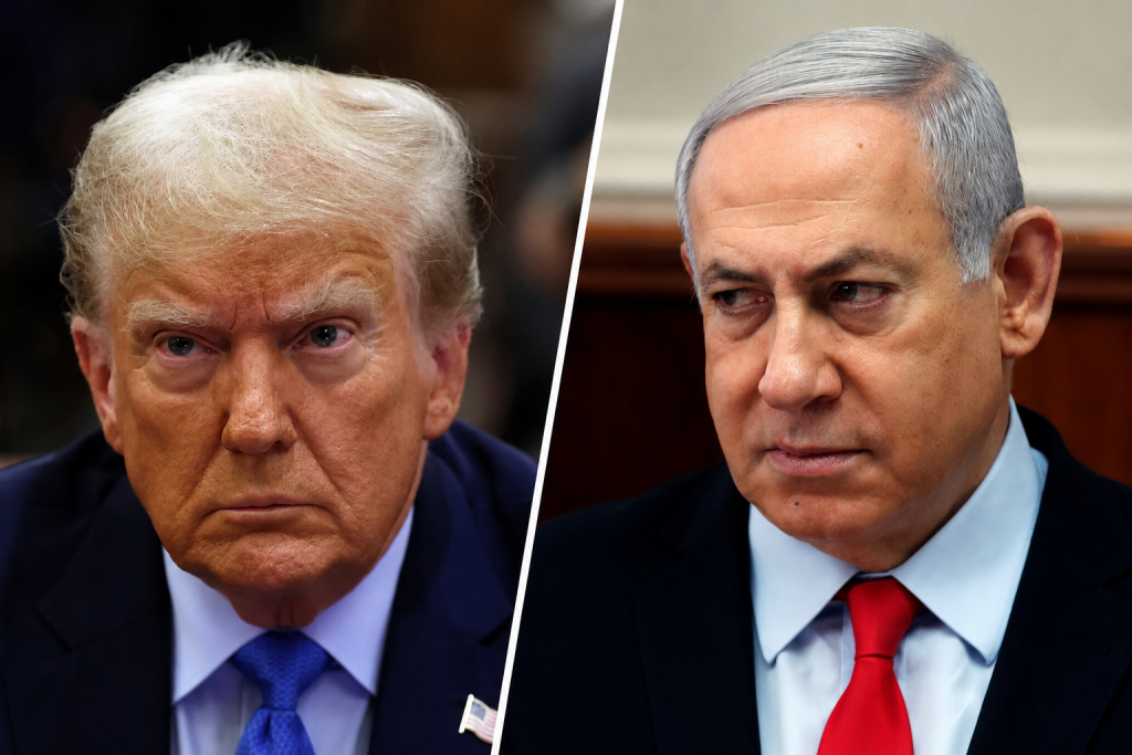 Trump tegen Netanyahu: “Je bent knettergek”