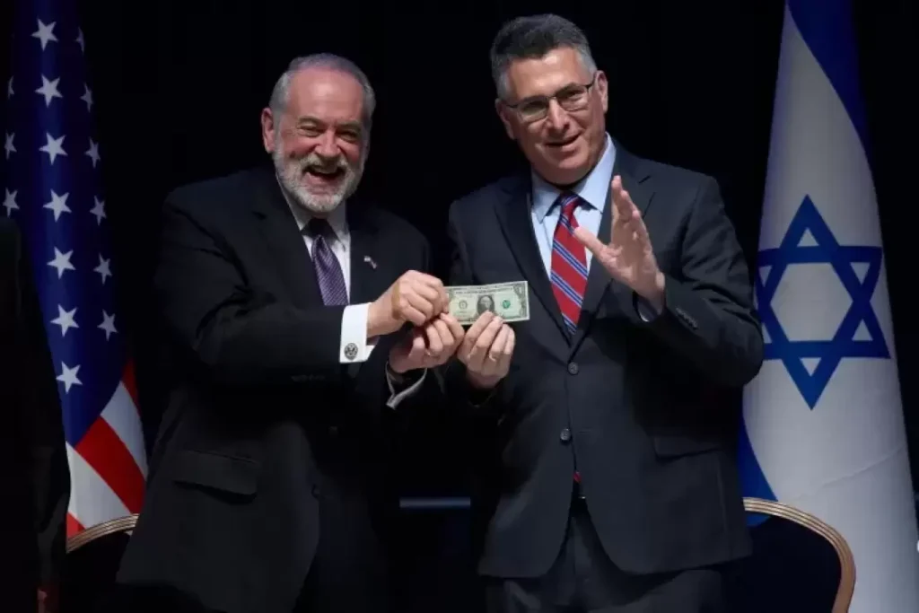 Apartheidsstaat Israël verkoopt Palestijns land aan VS voor één dollar