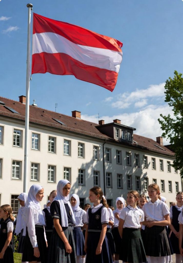 Oostenrijk verbiedt hoofddoek op scholen na de zomer van 2026