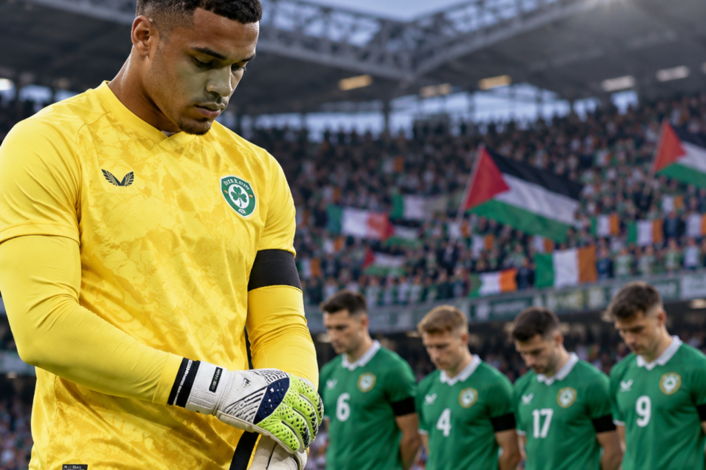 Ierse doelman weigert tegen Israël te spelen