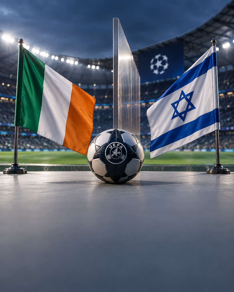UEFA wijst Iers verzoek over Israël af